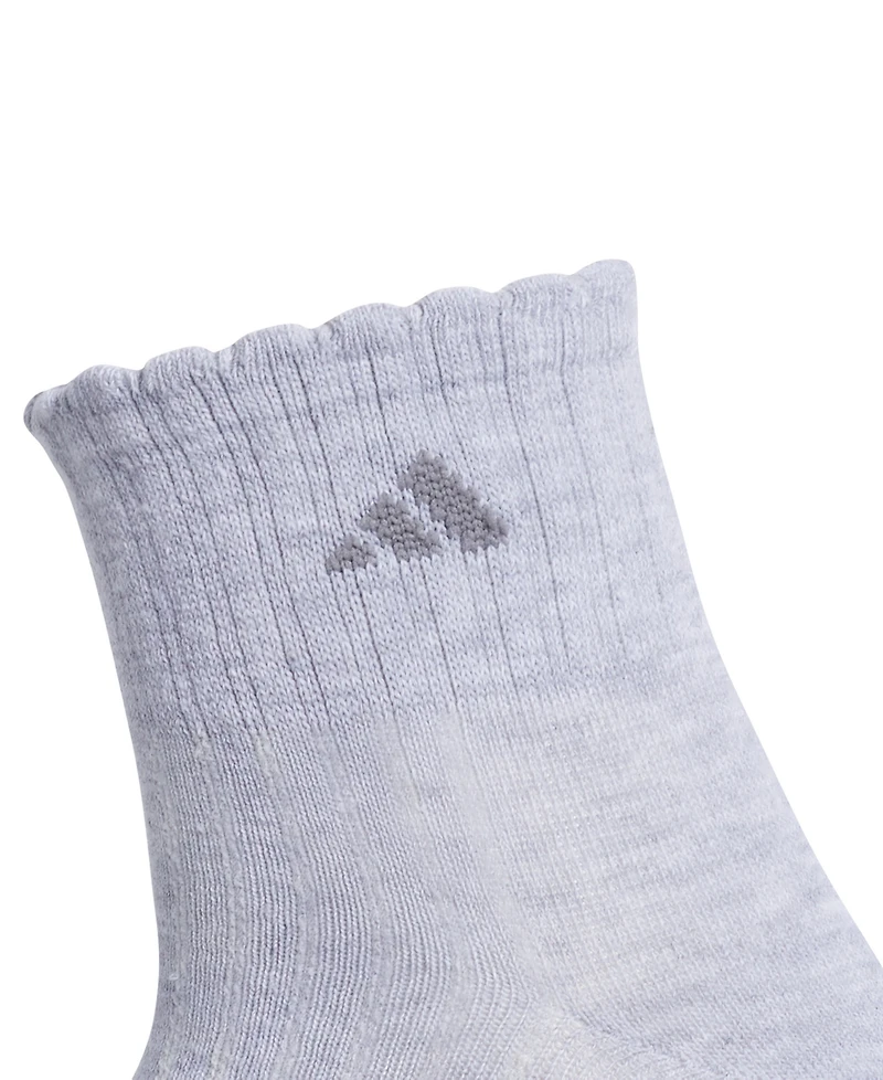 adidas Women's Sport Fashion Quarter Socks, 3-Pack