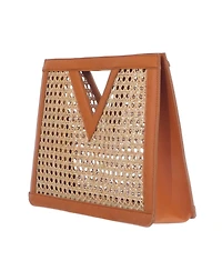 Adornia Fine Rattan Kane Clutch Handbag