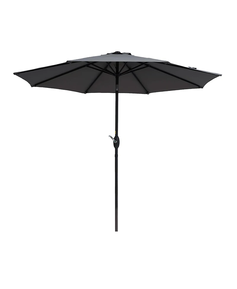 Sonkuki Enhance Your Outdoor Oasis With 9Feet Round Patio Umbrella - Stylish, Durable, And Sun-Protective