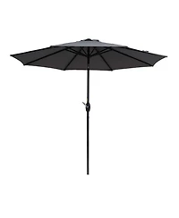 Sonkuki Enhance Your Outdoor Oasis With 9Feet Round Patio Umbrella - Stylish, Durable, And Sun-Protective