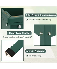 Gouun Elevated Metal Raised Garden Bed with Legs
