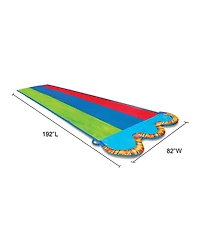 Aofar Triple R Water Slide Inflatable Outdoor Yard Splash