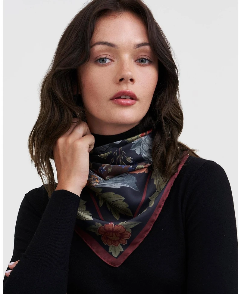 Fable England Women's Woodland Solstice Square Scarf