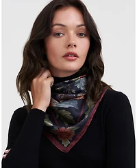 Fable England Women's Woodland Solstice Square Scarf