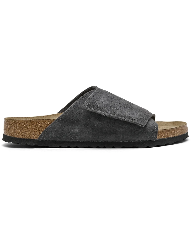 Birkenstock Men's Solana Suede Leather Slide Sandals from Finish Line
