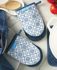 Draper James Allover Geo Floral Mini 2-Pack Oven Mitts