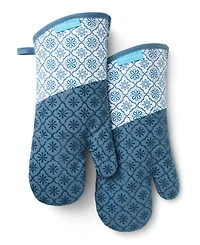 Draper James Allover Geo Floral 2-Pack Oven Mitts