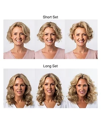 Calista Ion Long Hot Rollers and Claw Clips Set