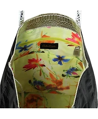 Carlos Falchi Microfiber Tote