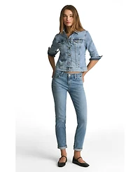 Mavi Jeans Women's Emma Mid Rise Boyfriend