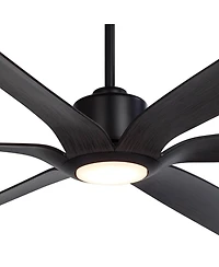 Casa Vieja 72 inch Lomar Damp Led Ceiling Fan with Remote