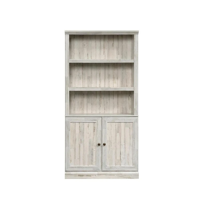 Starlight Canyon Home White Plank Finish Bookcase with Rectangular Shape and Spacious Storage