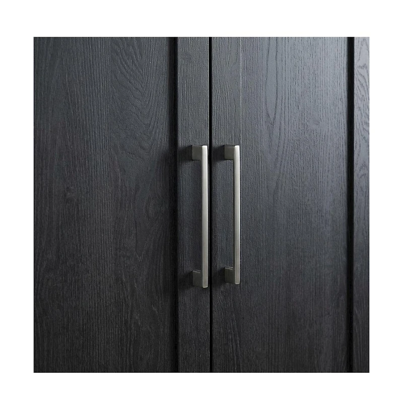 Starlight Canyon Home Contemporary Raven Oak Finish Storage Cabinet With Spacious Design
