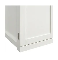 Starlight Canyon Home White Finish Storage Cabinet With Spacious Interior And Modern Design