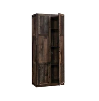 Starlight Canyon Home Rustic Brown Storage Cabinet With Pine Finish, Rectangular Design