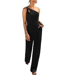 Cupshe Women's V-Neck Zipper Closure Unlined Jumpsuit