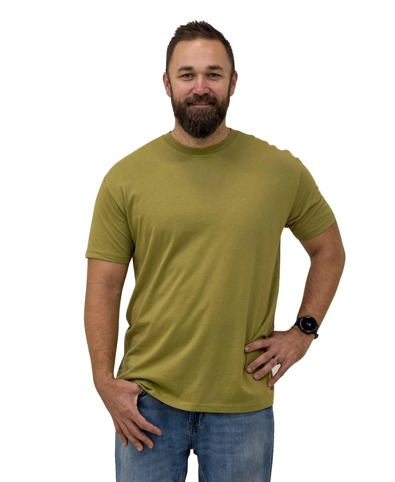 Epic Fits Men's Field Crew Neck T-Shirts, 6-Pack