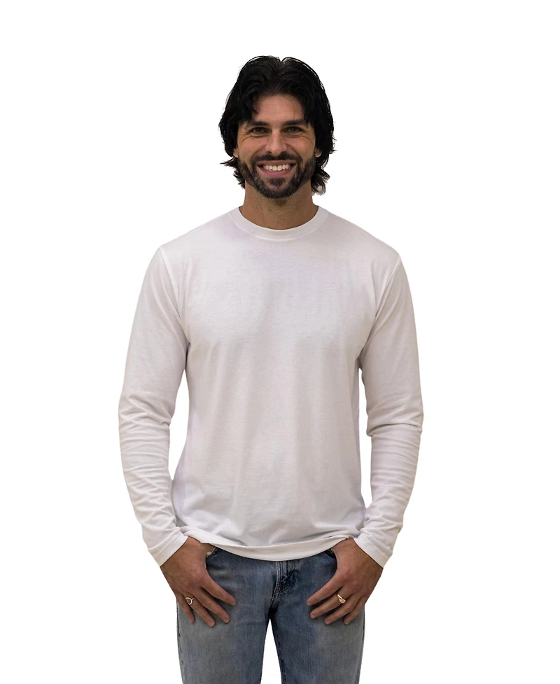 Epic Fits Men's Long Sleeve Crew Neck, 6-Pack