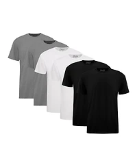 Epic Fits Men's Classic Crew Neck T-Shirt, 6-Pack