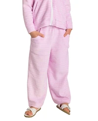 Florence Eiseman Little Girl 14-7 Stripe Terry Wide Leg Pant