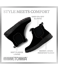 Minnetonka Women's Suede Chelsea Tread Boots