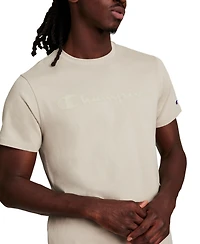 Champion Men's Classic Logo Crewneck Short-Sleeve T-Shirt