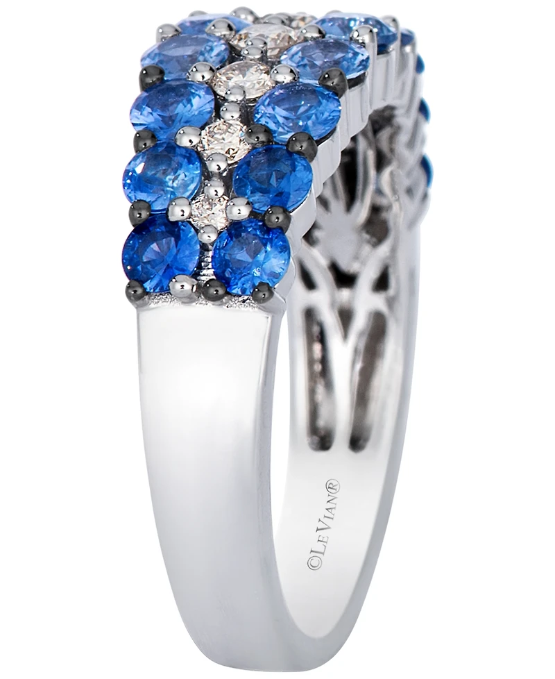 Le Vian Sapphire (1-7/8 ct. t.w.) & Diamond (1/4 Ring 14k Vanilla Gold