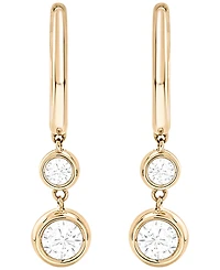 Macy's Lab-Grown Diamond Drop Earrings (1/2 ct. t.w.) in 14k Yellow Gold