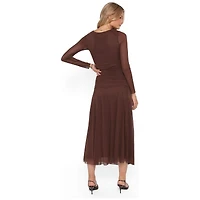 Petal and Pup Women's Colton Long Sleeve Maxi Dress
