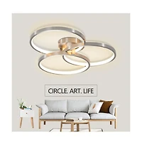 Midola 20" Modern Led Ceiling Light Fixture