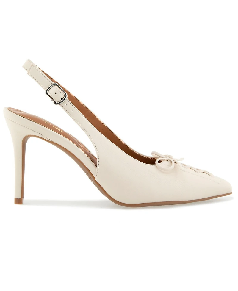 Christian Siriano Women's Beks Corset Sling Back Pump