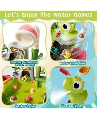 Gnuadz Water Table Pump Play Sink Sensory Beach Pool Fishing set