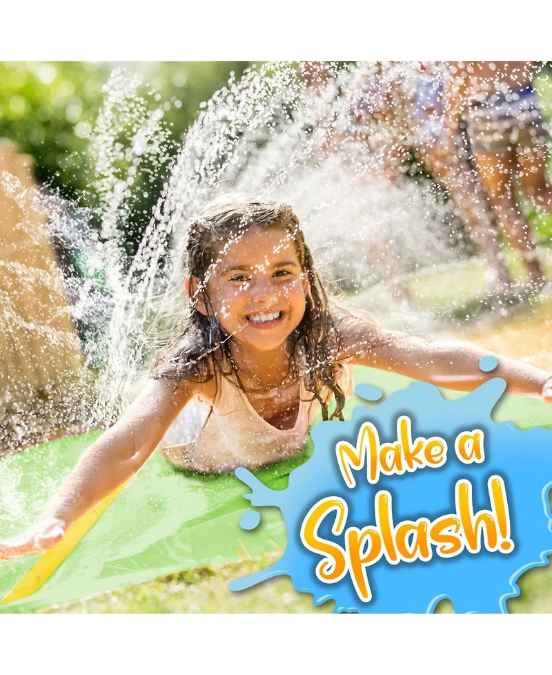 Aofar Slip Splash Slide Water Slides Yard Outdoor Summer Fun Adults Kids