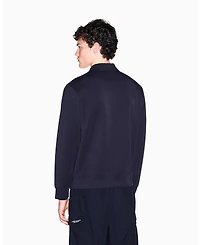 A|X Armani Exchange Men's Modal Polo Sweatshirt