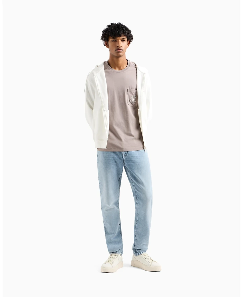 A|X Armani Exchange Men's Regular Plus Fit With Pocket Detail T-Shirt