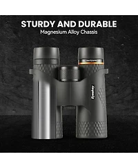 Neewer 10x42 Waterproof Binoculars with Ed Glass and Phone Adapter
