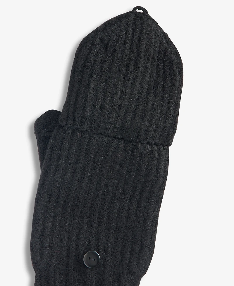 I.n.c. International Concepts Women's Classic Rib-Knit Pop Top Gloves, Macy's Exclusive