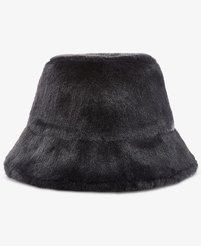 I.n.c. International Concepts Women's Faux-Fur and Fleece-Lined Bucket Hat, Macy's Exclusive