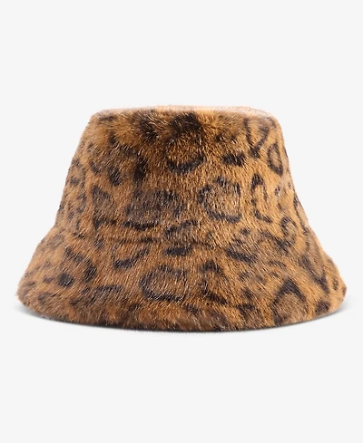 I.n.c. International Concepts Women's Faux-Fur and Fleece-Lined Bucket Hat, Macy's Exclusive