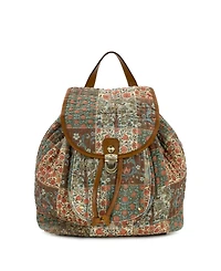 Patricia Nash Arezzo Nordic Patchwork Cotton Backpack