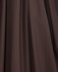 On 34th Women's Pull-On Cotton Poplin Midi Skirt