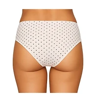 Lands' End Women's Brief True Solutions Light Weight Microfiber Basics 3 Pack Panties