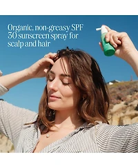 Coola Scalp & Hair Mist Sunscreen Spf 30, 2 oz.