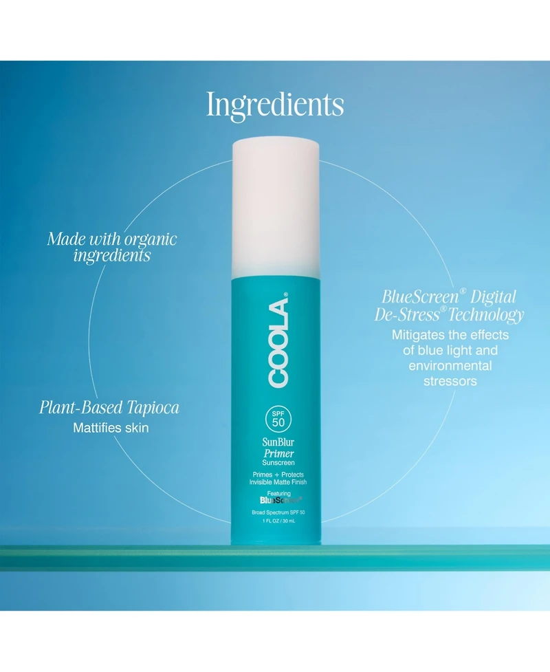 Coola SunBlur Primer Spf 50, 1 oz.