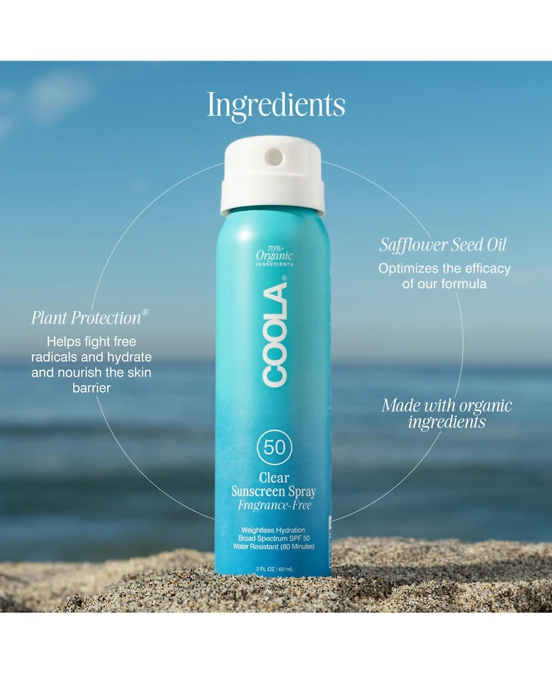 Coola Classic Body Sunscreen Spray Spf 50