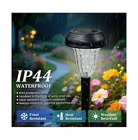 Cowin Led Solar Garden Lights, Waterproof Lights Outdoor Solar, Garden Decor for Yard, Patio, Landscape