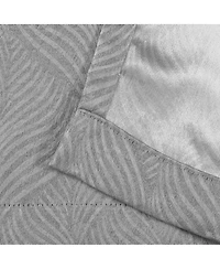 Superior Wave Geometric Polyester Washable Room Darkening Curtain Panels