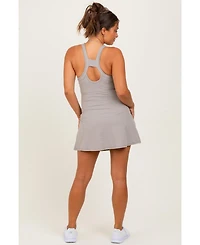 Pinkblush Maternity Plum Tennis Racerback Romper Dress