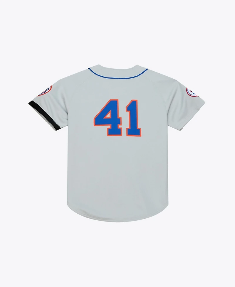 Mitchell & Ness Men's Tom Seaver Gray New York Mets 1976 Authentic Jersey