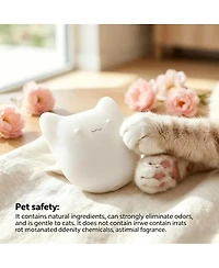 Cumrige 2-Pack Universal Cat Litter Box Deodorizing Pods, Long-Lasting Fresh Scent Refresher for Automatic and Standard Litter Boxes